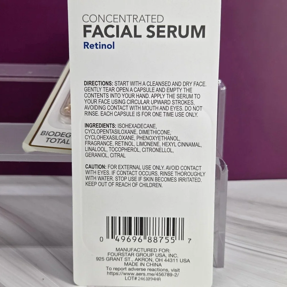 b pure Facial Serum Set Unisex 0 13 oz Vitamin C Retinol Niacinamide Hyaluronic